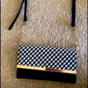 Black House White Market Black & White Checkered Purse